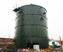 河北衡水大型沼氣工程項(xiàng)目拼裝罐